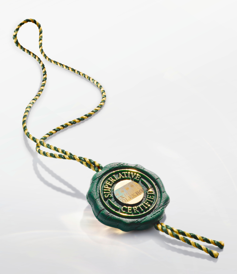 A Rolex Watch from the front