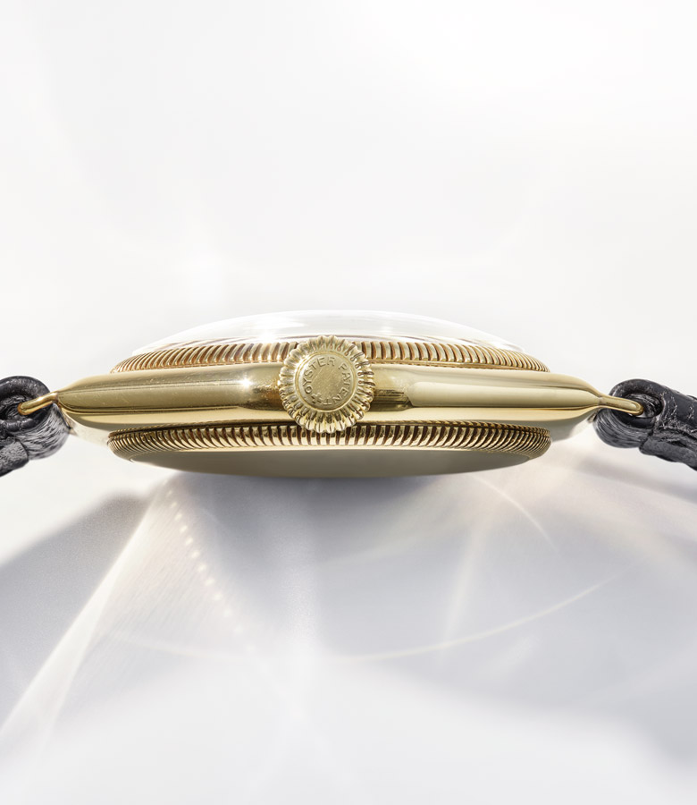 A Rolex Watch from the front