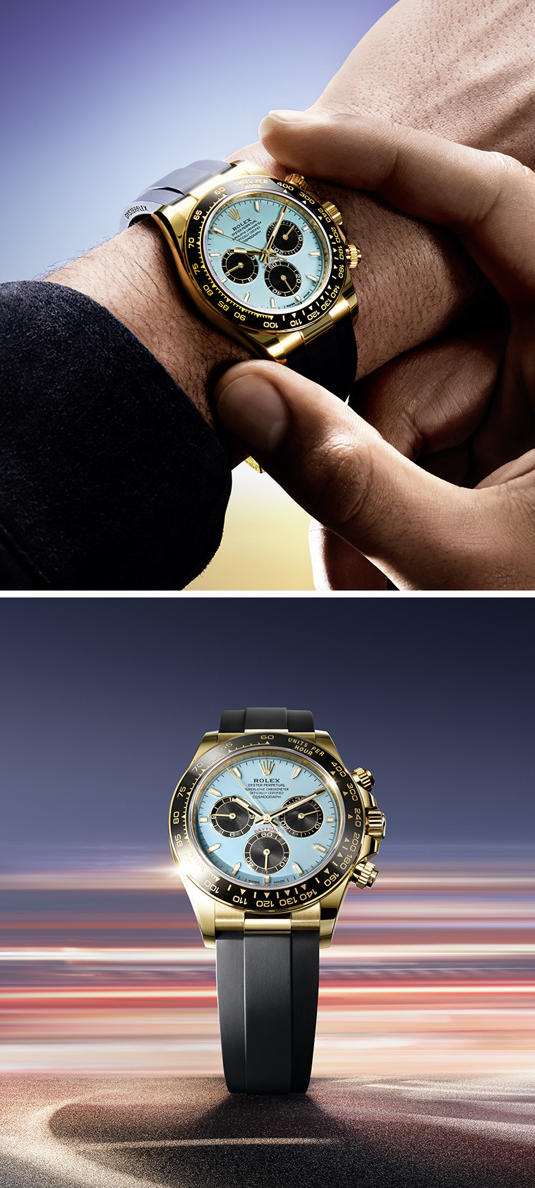 The Cosmograph Daytona has a legendary design