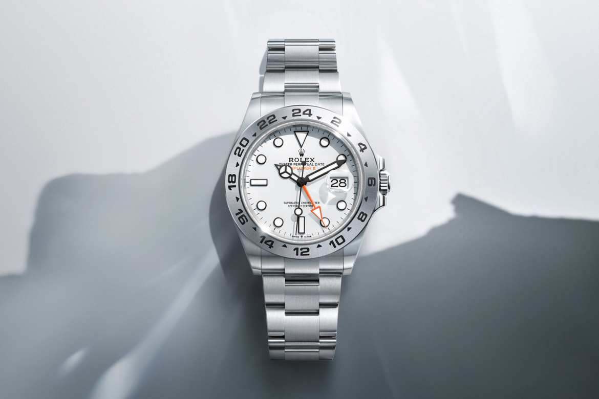 Explorer  II the Rolex Explorer II watch