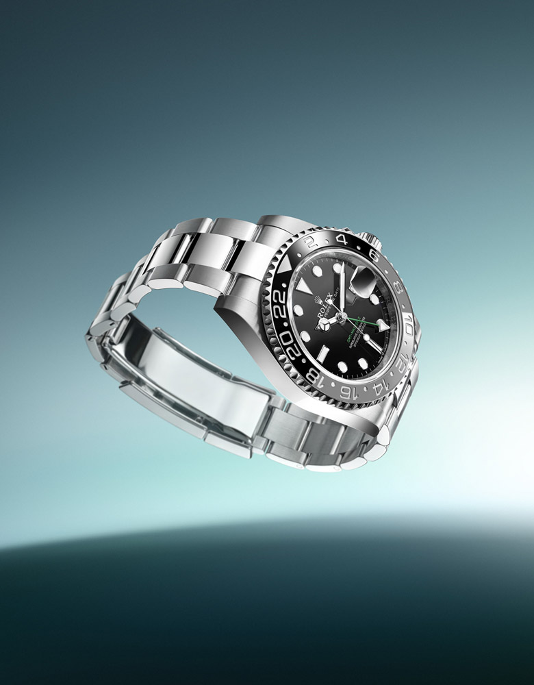 The Rolex GMT-Master II uses high-technology ceramics