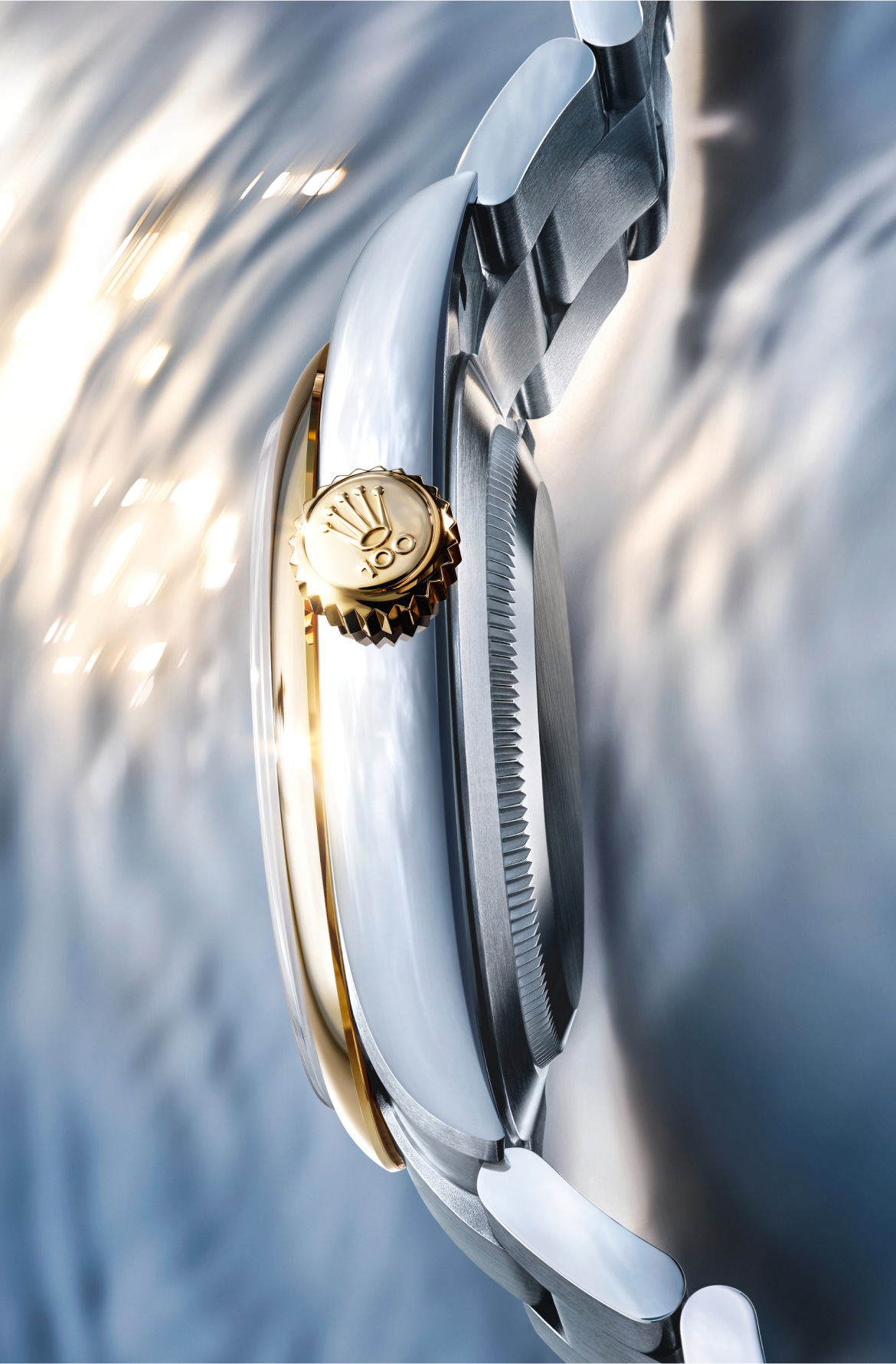 The Oyster Perpetual has a cut-out oscillating weight