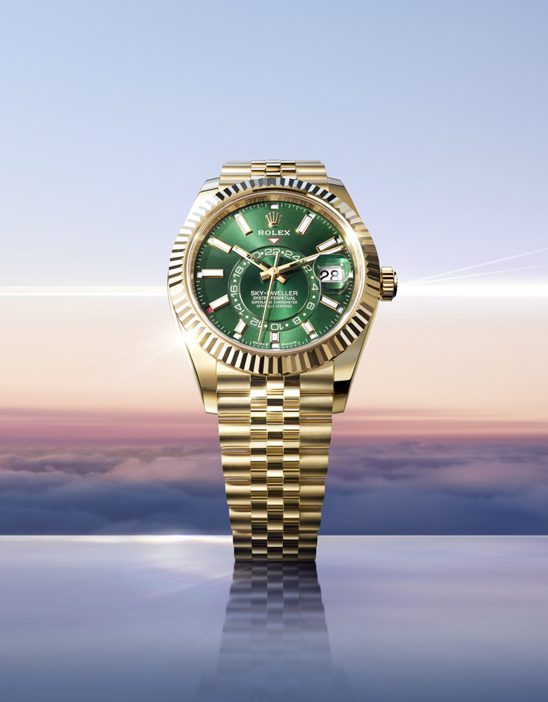 The Sky-Dweller is for the true globetrotter